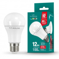 Лампа LED TITANUM A60 12W E27 4100K 220V (TL-A60-12274)