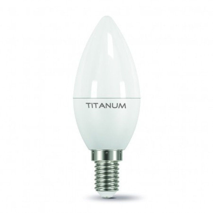 Лампа LED TITANUM C37 5W E14 4100К 220V (ТL-C37-05144)