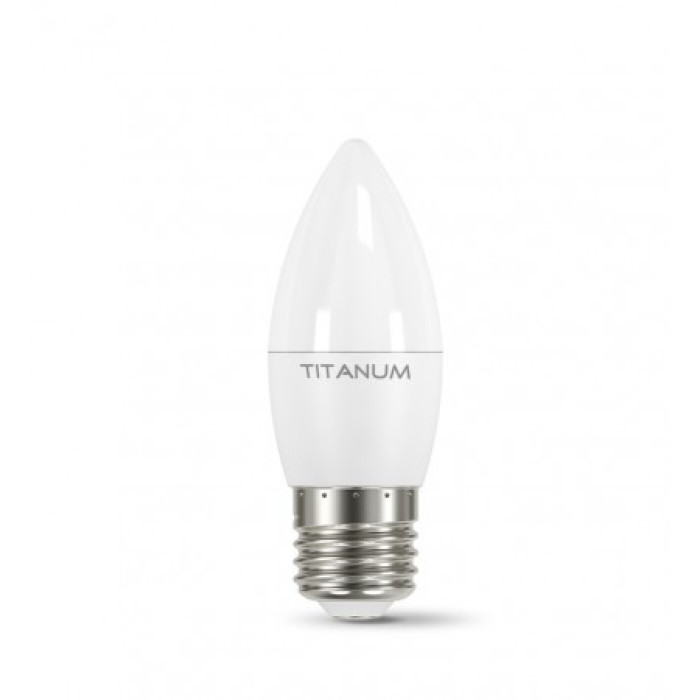 Лампа LED TITANUM C37 5W E27 4100K 220V (ТL-C37-05274)
