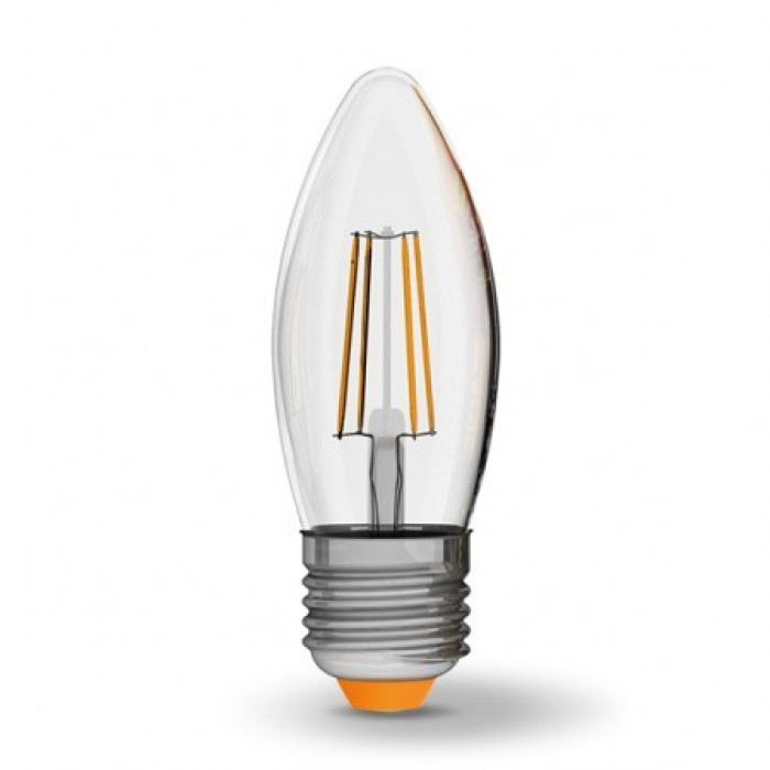 Лампа LED VIDEX Neoclassic C37F 4W E27 4100K 220V (VL-C37f-04274)