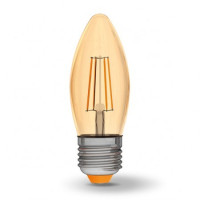 Лампа LED VIDEX Neoclassic C37FA 4W E27 2200К 220V бронза (VL-C37fа-04272)