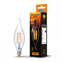 Лампа LED VIDEX Neoclassic C37Ft 4W E14 4100K 220V (VL-C37ft-04144)