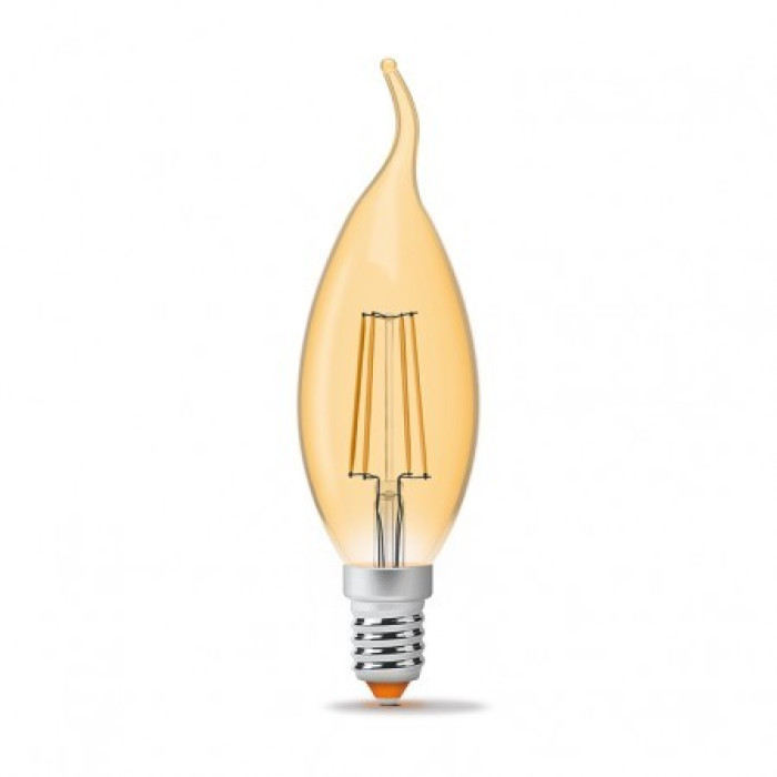 Лампа LED VIDEX Neoclassic C37FtA 4W E14 2200К 220V бронза (VL-C37fа-04142)