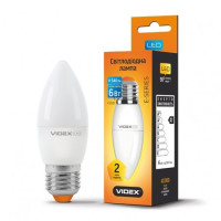 Лампа LED VIDEX E-Series C37e 5W E27 3000K 220V (VL-C37e-05273)