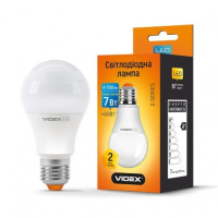 Лампа LED VIDEX E-Series A60e 7W E27 3000K 220V (VL-A60e-07273)