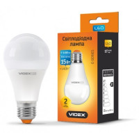 Лампа LED VIDEX E-Series A65e 15W E27 4100K 220V (VL-A65e-15274)