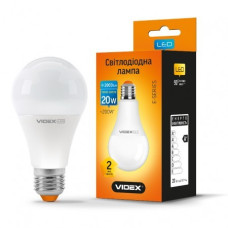 Лампа LED VIDEX E-series A70e 20W E27 3000К 220V (VL-A70e-20273)