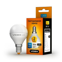 Лампа LED VIDEX E-Series G45e 5W E14 4100K 220V (VL-G45e-05144)