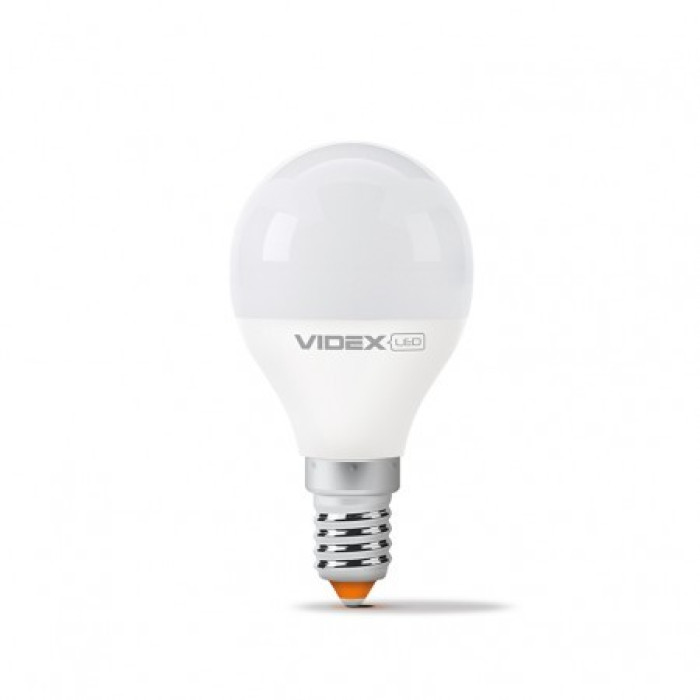 Лампа LED VIDEX E-Series G45e 6W E14 4100K 220V (VL-G45e-06144)
