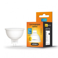 Лампа LED VIDEX E-Series MR16e 5W GU5.3 4100K 220V (VL-MR16e-05534)