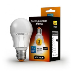Лампа LED VIDEX A60 15W E27 3000K 220V (VL-A60-15273)