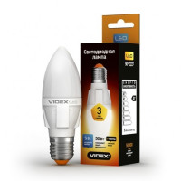 Лампа LED VIDEX Premium C37 5W E27 3000K 220V (VL-C37-05273)