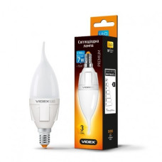 Лампа LED VIDEX Premium C37t 7W E14 4100K 220V (VL-C37t-07144)