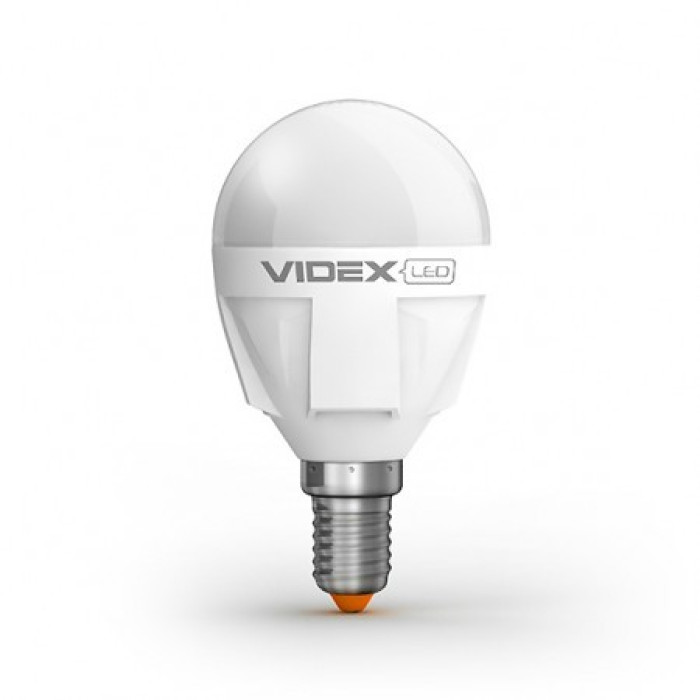Лампа LED VIDEX Premium G45 6W E14 3000K 220V (VL-G45-06143)