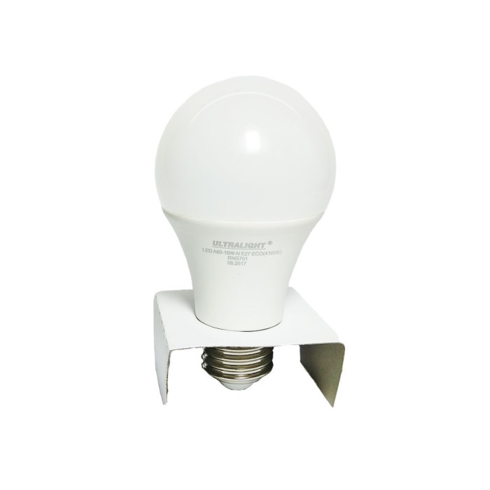 Лампа LED Ultralight A60 10W-N-E27 4100K ECO