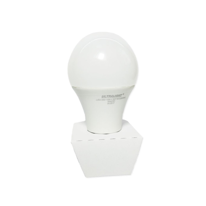 Лампа LED Ultralight A60 10W-Y-E27 3000K ECO