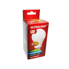 Лампа LED Ultralight A60 10W-Y-E27 3000K ECO
