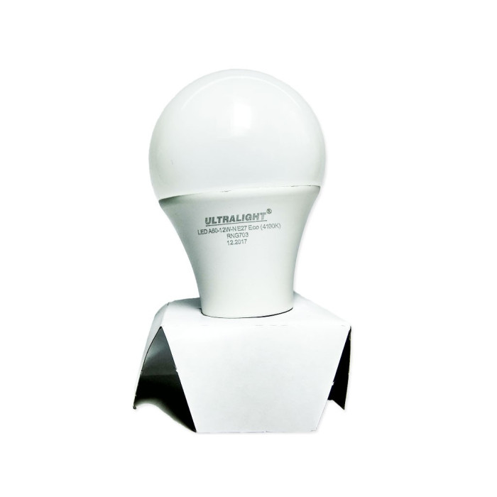 Лампа LED Ultralight A60 12W-N-E27 4100K ECO