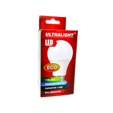 Лампа LED Ultralight A60 7W-N-E27 4100K ECO