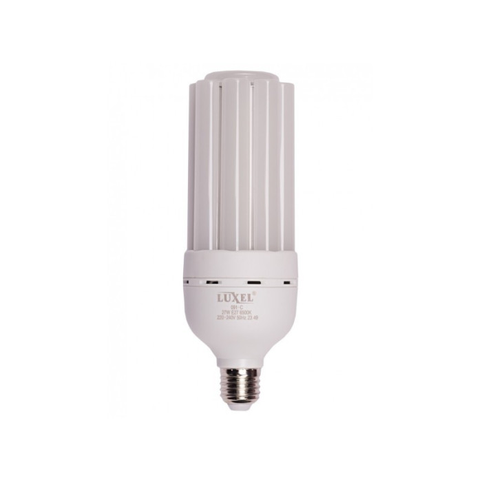Лампа LED Luxel 27W E27 6500K (091-C) Лампа LED Luxel 27W E27 6500K (091-C)