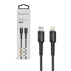 Кабель Type-C - Lightning HAVIT HV-CB6239 PD20W 1м/27600
