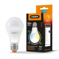 Лампа LED VIDEX Smart A60eC3 10W E27 220V з регулюванням кольору (VL-A60eC3-1027)