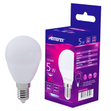 Лампа LED Memorex B45 5W E14 4100K 220V (MEB45144-05W)