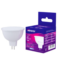 Лампа LED Memorex MR16 4W GU 5.3 4100K 220V (MEGU534-04W)