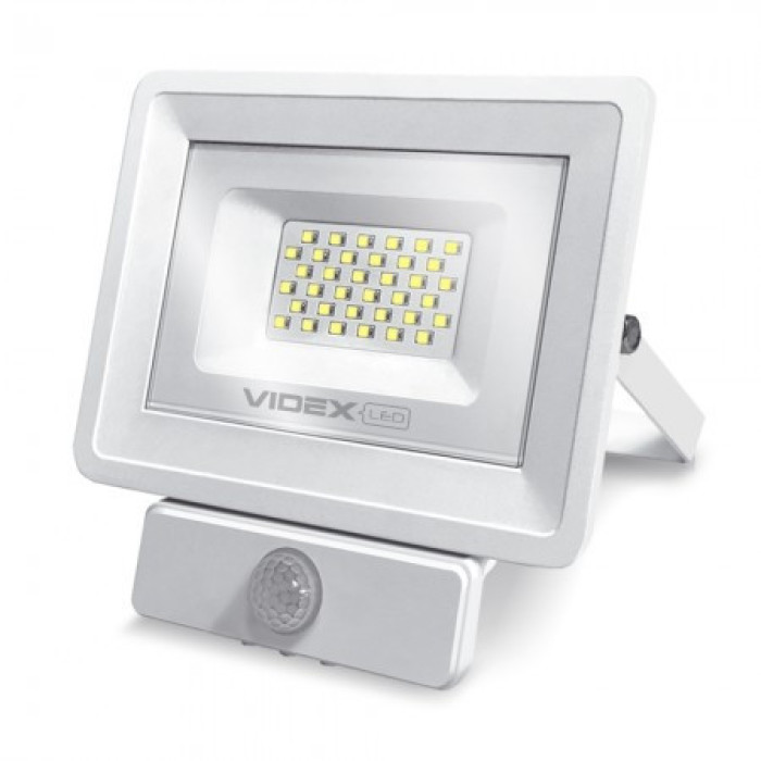 Прожектор LED VIDEX 30W 5000K 220V Сенсор (VL-Fe305W-S)