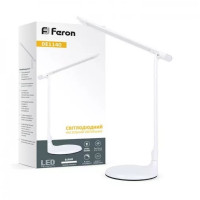 Настільна лампа LED Feron DE1140 8W 2700-6500K 230V Біла