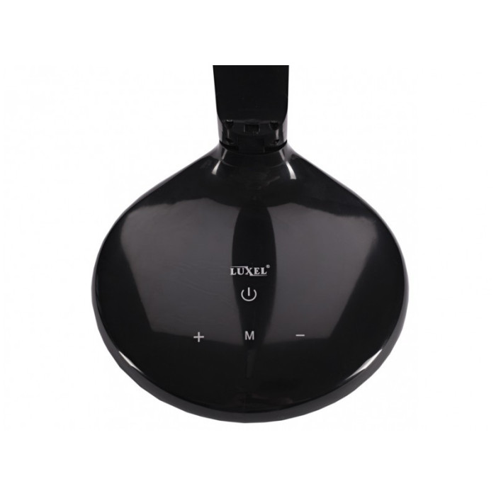 Настольная лампа LED Luxel TL-01B 10W 220-240V IP20 (Чёрная) + Ночник
