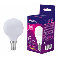 Лампа LED Memorex B45 6W E14 3000k (MEB45143-06W)