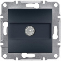 TV Розетка оконечная Антрацит Schneider Electric Asfora EPH3200171
