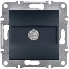 TV Розетка оконечная Антрацит Schneider Electric Asfora EPH3200171