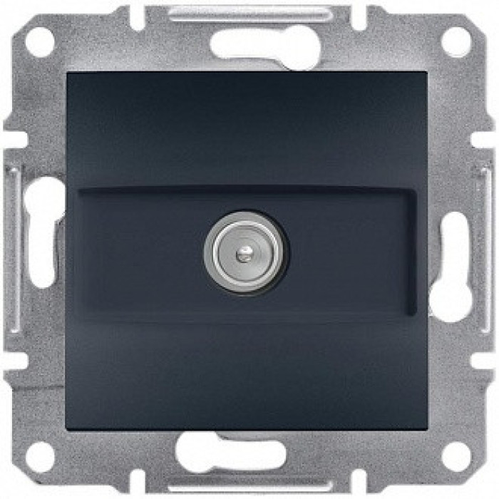 TV Розетка оконечная Антрацит Schneider Electric Asfora EPH3200171