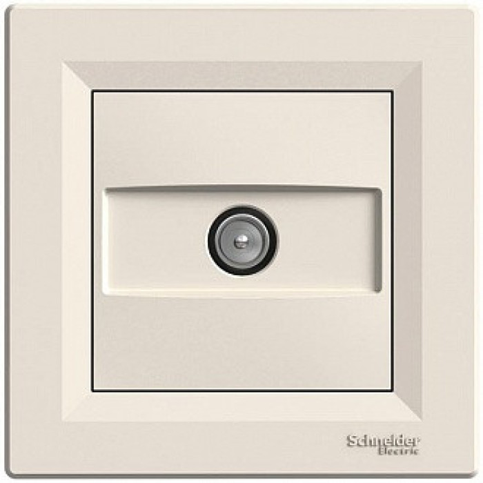 TV Розетка кінцева Крем Asfora Schneider Electric EPH3200123