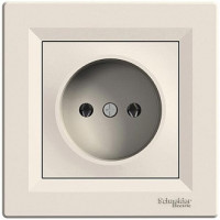 Розетка без заземлення Крем Schneider Electric Asfora EPH3000123