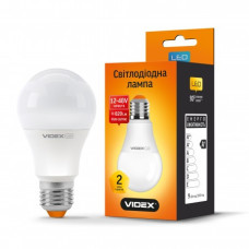 LED лампа VIDEX A60e 9W E27 4100K 12-48V (VL-A60e12V-09274)