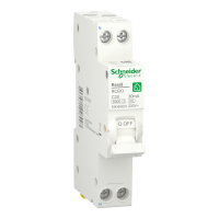 Диференційний автомат Schneider Electric RESI9 R9D88620 1P+N характеристика C 20A 30мА тип AC 6кА