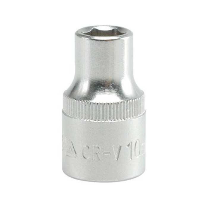 YT-1203 Головка торцевая 6-гранная 1/2", М = 10 мм, L = 38 мм