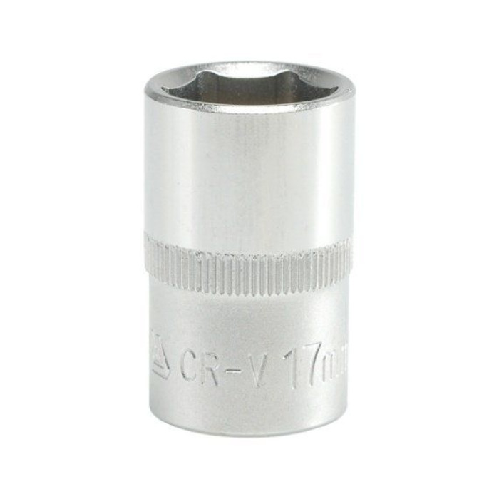 YT-1210 Головка торцевая 6-гранная 1/2", М = 17 мм, L = 38 мм