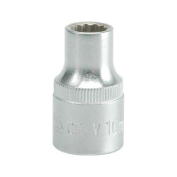 YT-1279 Головка торцева 12-гранна  1/2", М=17 мм,L=38 мм