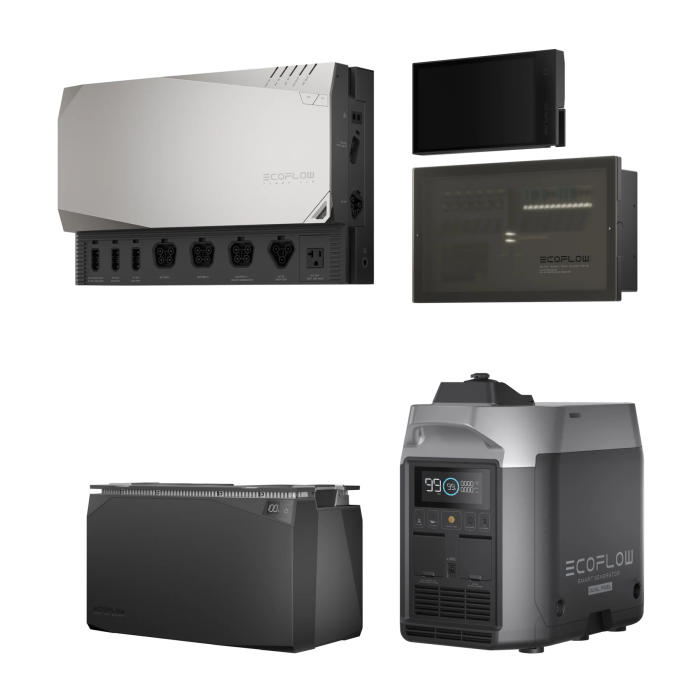 Комплект энергонезависимости Ecoflow Power Independence Kit 5 kWh (с генератором) Комплект энергонезависимости Ecoflow Power Independence Kit 5 kWh (с генератором)