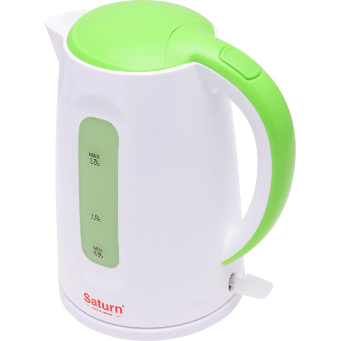 Чайник електричний SATURN ST-EK8436U White/Lt.Green
