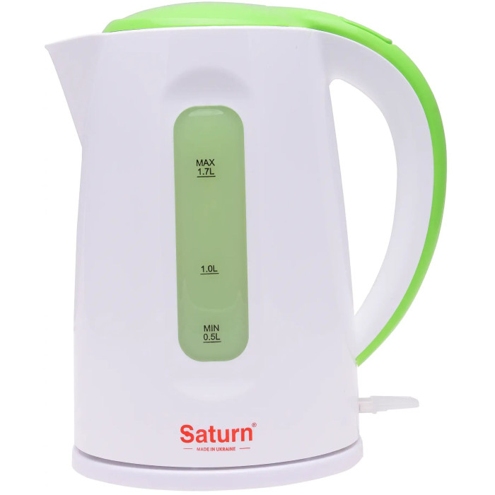 Чайник електричний SATURN ST-EK8436U White/Lt.Green