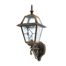 Світильник настінний вуличний Lusterlicht QMT 1361-A Faro I старе золото