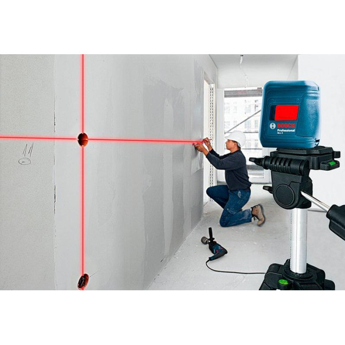 Bosch Лазерный нивелир GLL 2+MM2 (0601063A01)