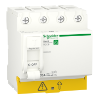 Диференційне реле Schneider Electric RESI9 4P 63A 300мА тип A-S