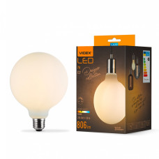 LED лампа VIDEX Filament VL-DG125MO 7W E27 3000K Porcelain dimmable