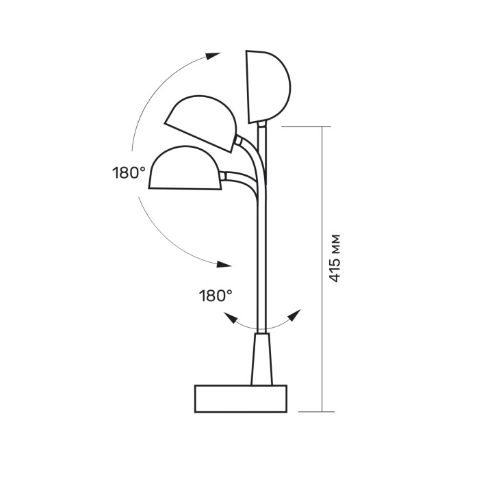 Лампа настільна акумуляторна LED TITANUM TLTF-012W 7W 3000-6000K/28343